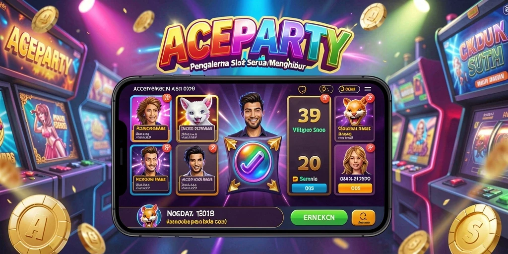 Tampilan gameplay Slot yang memukau di ACEPARTY.