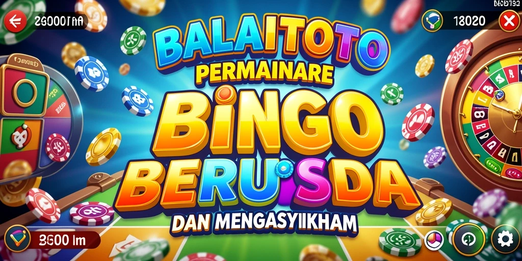 Tampilan gameplay yang seru dalam aplikasi BALAITOTO Bingo.