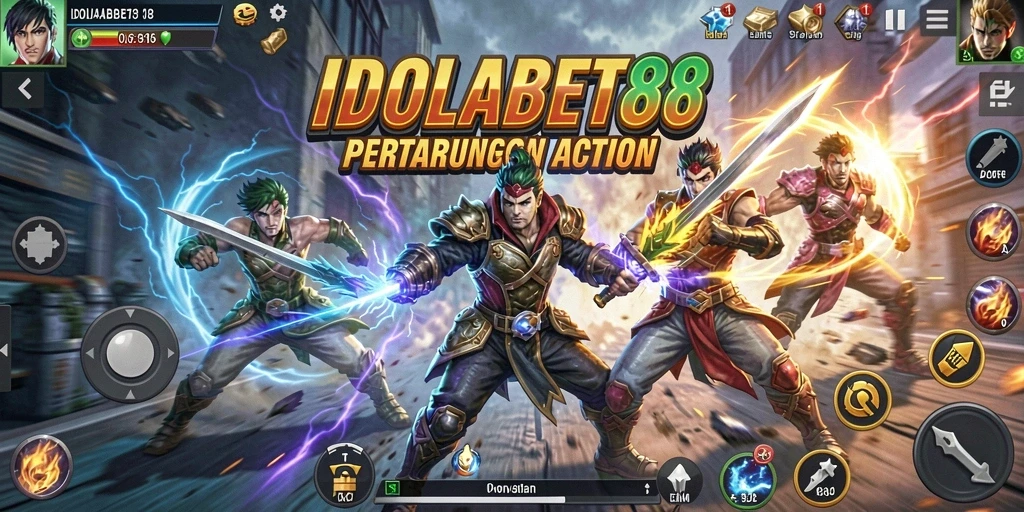 Gambaran aksi seru dalam IDOLABET88 yang menegangkan.