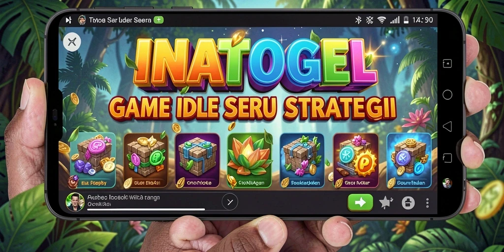 Tampilan gameplay dinamis pada INATOGEL dengan fitur Idle yang menarik.
