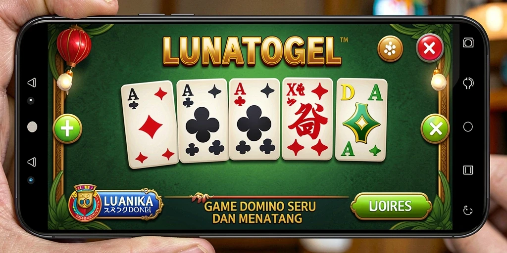 Tampilan gameplay menegangkan dari LUNATOGEL yang sangat seru.