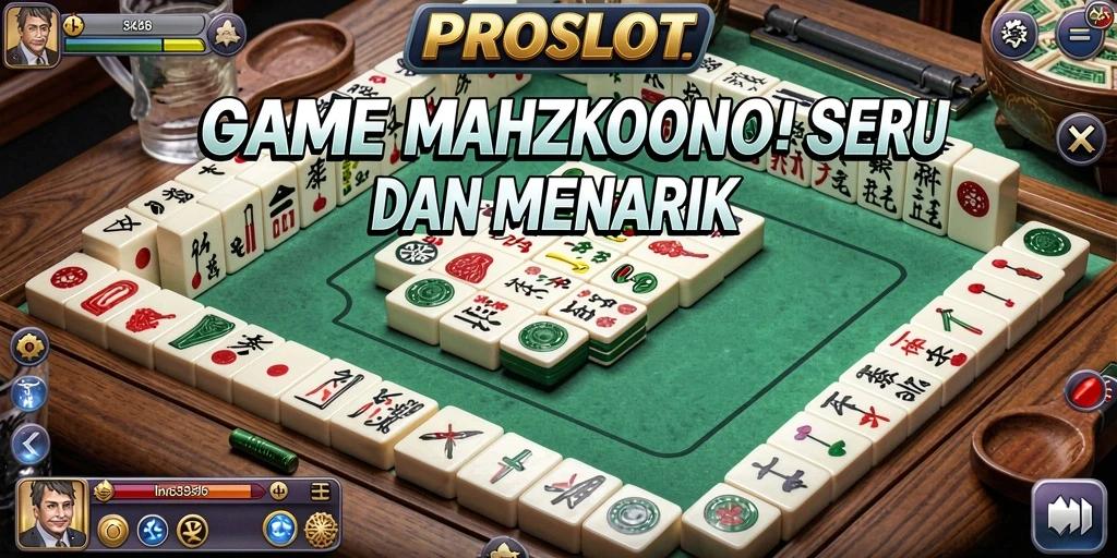 Tampilan gameplay seru dari game Mahjong PROSLOT.